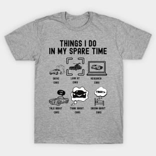 Things Do In My Spare Time Shirt Funny Fishing Go Classic Sweatshirt -  TeebyHumans