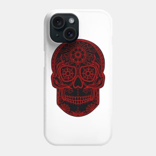 HomeSchoolTattoo SugarSkull Phone Case