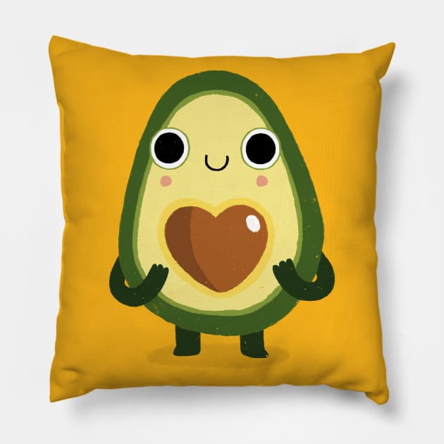 Luvocado Pillow by DinoMike