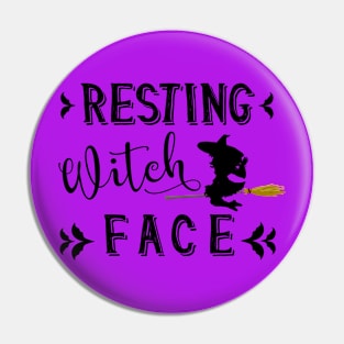 Halloween Party Design Pumpkin Witches Horror Art Gift Tshirt Pin