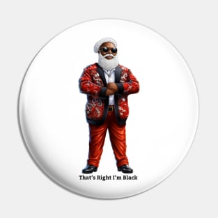 That’s right Santa Claus is black Pin