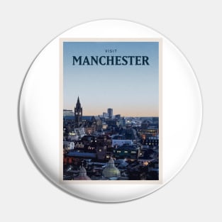 Visit Manchester Pin