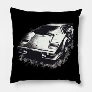 Lamborghini Countach Pillow