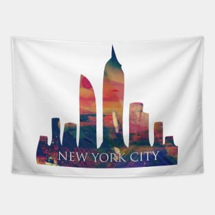 new york city new york fifth avenue wall street time square Tapestry