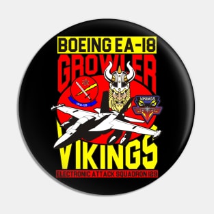 VAQ-129 Vikings - EA-18 Growler Pin