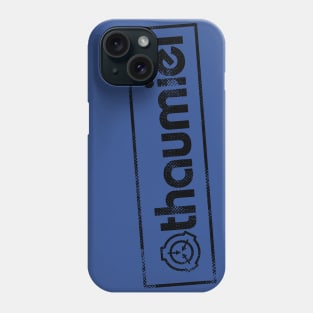 Thaumiel SCP Foundation Object Class Phone Case