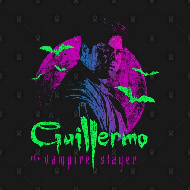 Guillermo the Vampire Slayer by huckblade