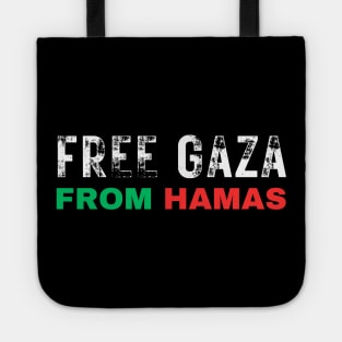 FREE GAZA FROM HAMAS SIMPLE Tote