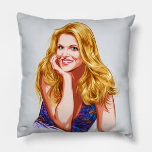 Trisha Yearwood - An illustration by Paul Cemmick Pillow