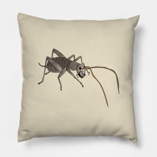 Weta biggest insect Pillow