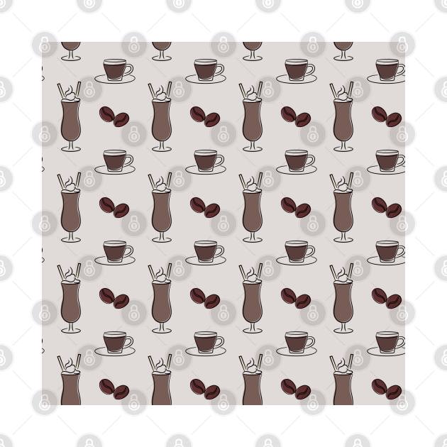 Coffee Pattern 4 by BrewBureau