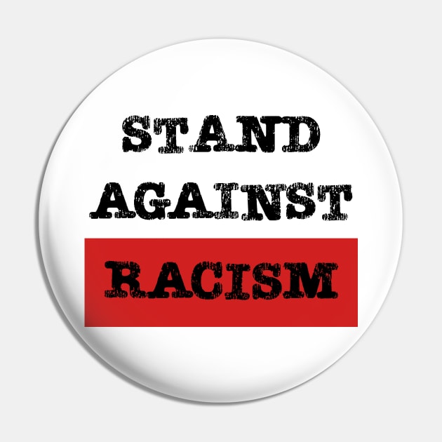 Stand against racism Pin by Magic Moon