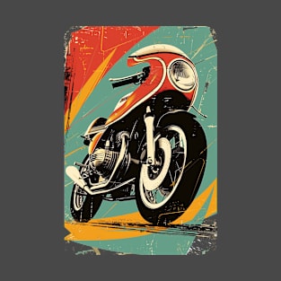 Vintage Speedster- vintage racing motorcycle T-Shirt