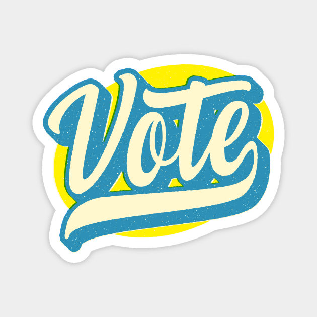 Vote Magnet by tommartinart