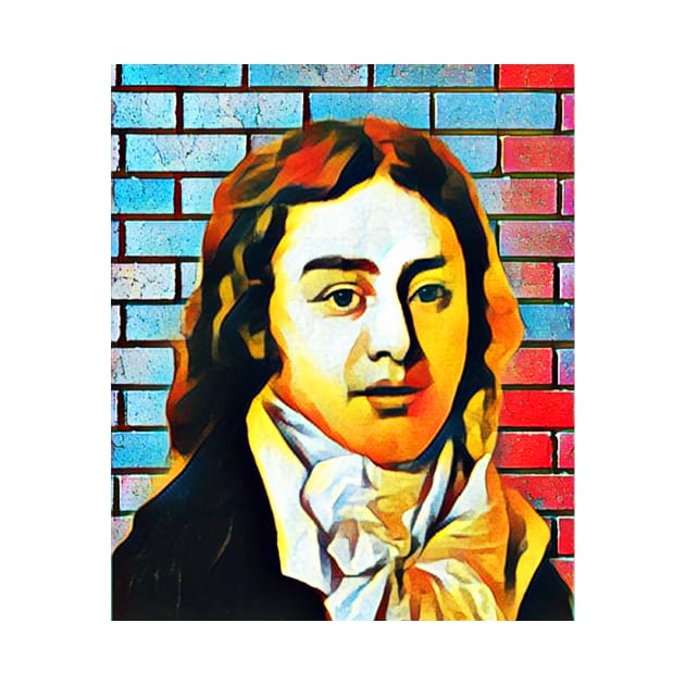Samuel Taylor Coleridge Abstract Portrait | Samuel Taylor Coleridge Artwork 5 by JustLit