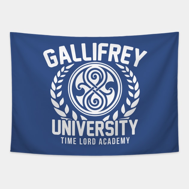 Gallifrey University White Tapestry by Howellatme01