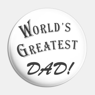 Seinfeld World's Greatest Dad Mandelbaum Design Pin