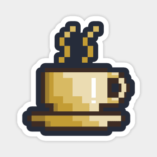 pixel coffee Magnet