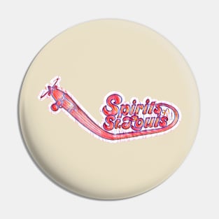 Spirits of St. Louis Basketball Pin