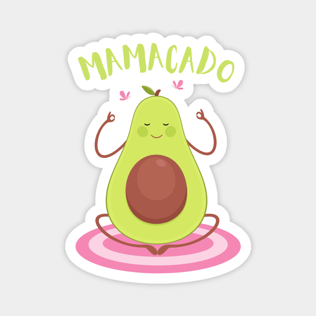 Mamacado Avocado Magnet by The WYLD Tribe