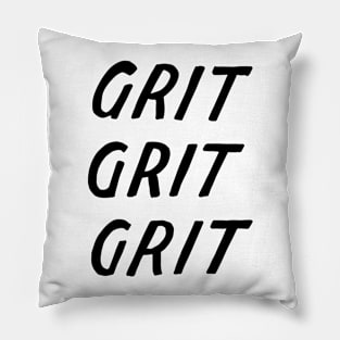 grit (white) Pillow