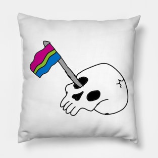 Poly skelly Pillow