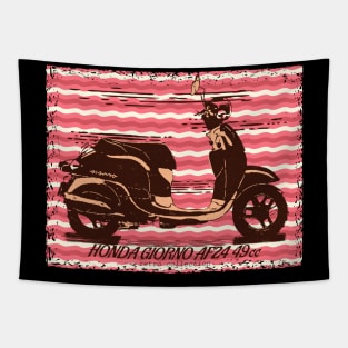 Retro Vintage Scooter #3 Tapestry