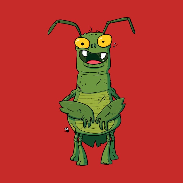 Stinky Bug Monster by striffle