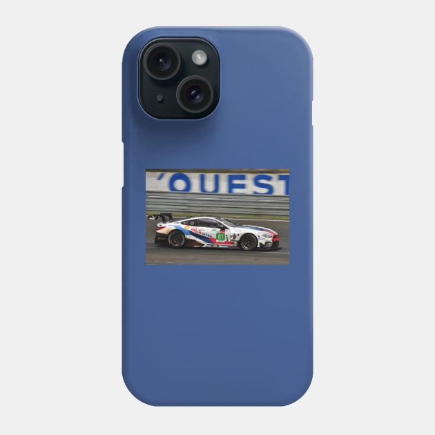 BMW M8 GTE 24 Hours of Le Mans 2018 Phone Case by Andy Evans Photos