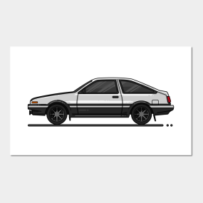 Ae86 Posters And Art Prints Teepublic