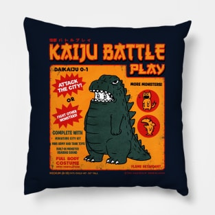 Kaiju Battle Player 1 Pillow