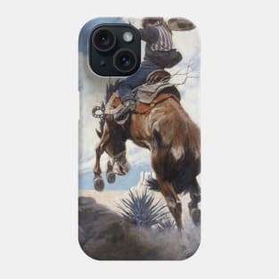 Bucking by NC Wyeth Phone Case