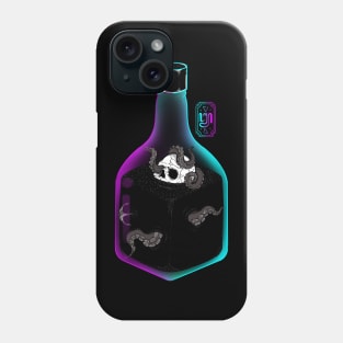 Kraken in Bottle whiskey Phone Case