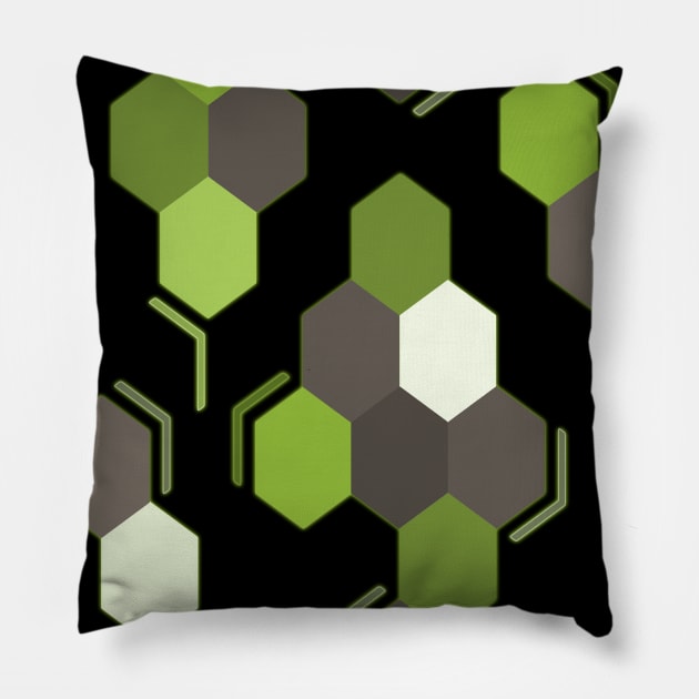 Bug Scales Pillow by Swainathan