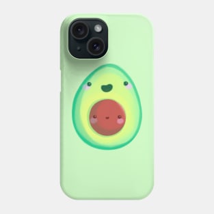 Super Cute Avocado - Kawaii Avocado Phone Case