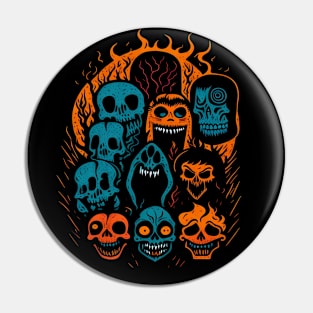 Happy Horror Pin