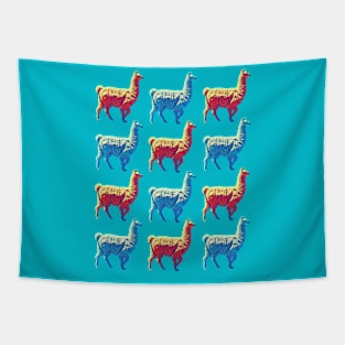 Llama Llama Llama Llama Llama - All Right Tapestry