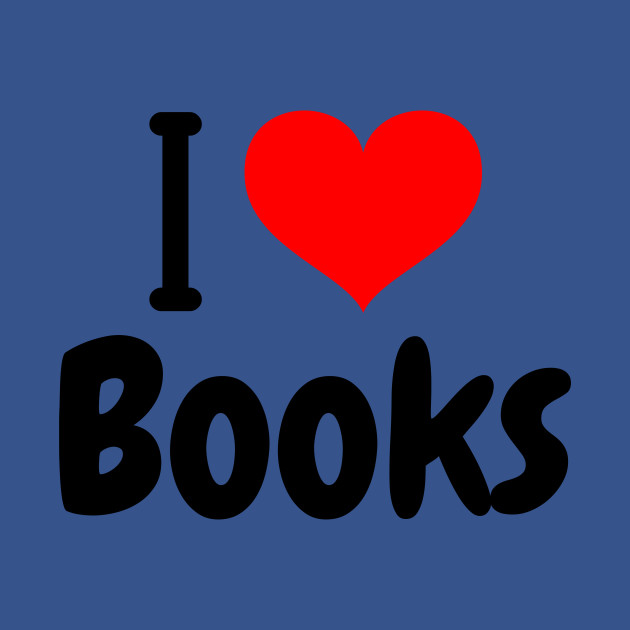 Disover I Love Books - Books - T-Shirt