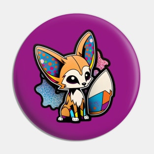 Fennec Fox Pin