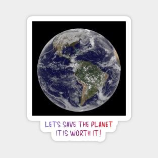 Celebration of Our Endangered Planet Earth, Save It Magnet