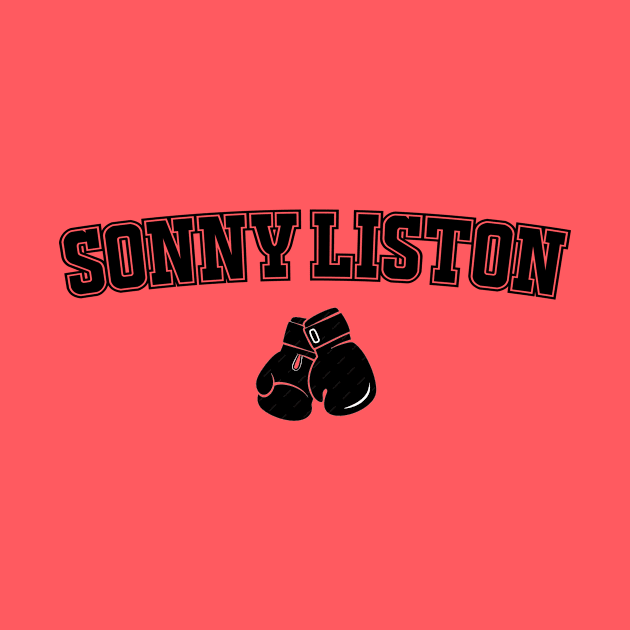 Sonny Liston Boxing Tshirt by The Great Outdoors