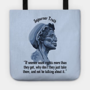 Sojourner Truth Portrait and Quote Tote