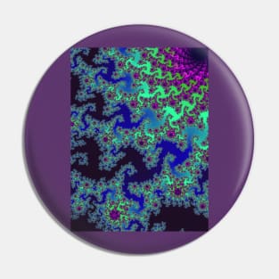 fractal style Pin