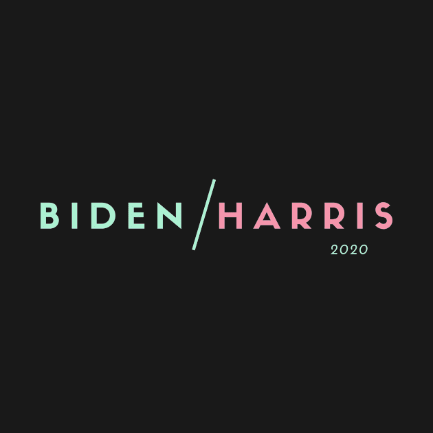 Biden Harris 2020 AKA BH2020 Pink + Green by ShopFreeThePeople