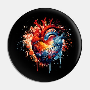 Heartfelt Men's Graphic Pin