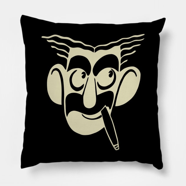 Mod.3 Groucho Marx Brothers Pillow by parashop