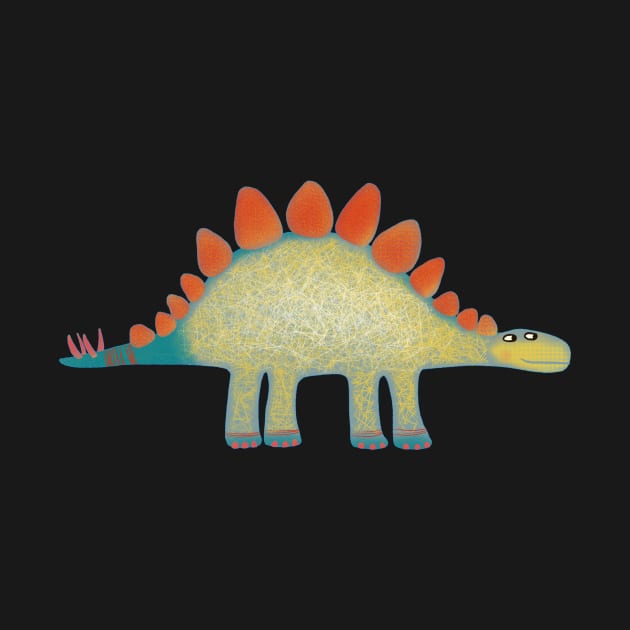 Stegosaurus Dinosaur by NicSquirrell