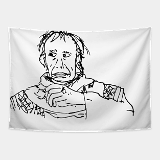 mick the plague ghost Tapestry