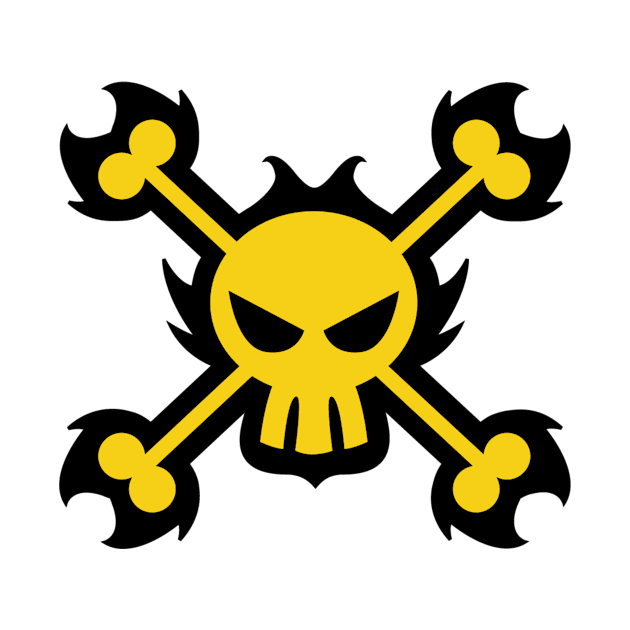 Pirate Skull and Crossbones by markmurphycreative