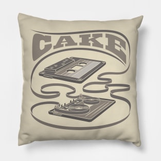 Cake Exposed Cassette Pillow